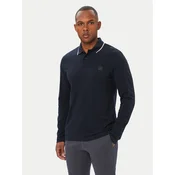 BOSS Polo majica PasserfordLong 50566186 Mornarsko modra Regular Fit