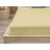 Ljubki dom Mikroplišasta rjuha SOFT 180x200 cm rumena