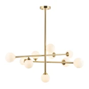 Endon 106754 - Luster na šipci OTIS 10xG9/5W/230V zlatna