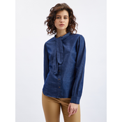 Orsay Temno modra ženska majica iz džinsa z okrasnimi detajli ORSAY_663656558000 42