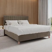 Bessagi Home Postelja Boxspring Olivia, Rjava, 180x200