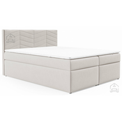 Boxspring krevet 73 - 200x200 cm