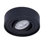 Ugradno spot svetlo NUSA 1xGU5,3/MR16/50W/12V okruglo crno