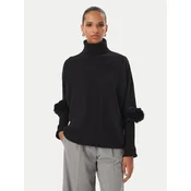 Rinascimento Golf CFM0012388003 Črna Oversize
