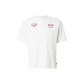 LEVIS  Majica Lockwood temno zelena/grenada/bela