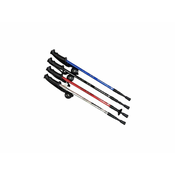 Pohodne palice Nordic Walking, 135 cm, 2 kom Črna T-221-CN