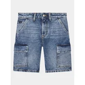 Calvin Klein Jeans Jeans kratke hlače Skater IB0IB02004 Modra Regular Fit