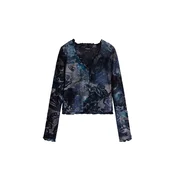 Desigual Majica modra/črna