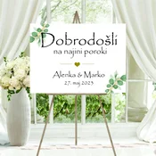 Tabla dobrodošlice TABPOR 112