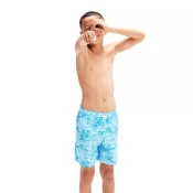 Speedo printed 15 watershort boy alpine blue/pool/white 116cm