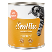 Smilla perutninski lonček 6x800 g - Mehka perutnina z lososom