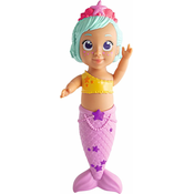 Lutka Simba Toys - Novorođenče sirena s tijarom koja mijenja boju