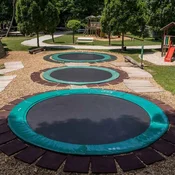 Primus Premium trampolin – ukopni trampolin za dvorište i javne površine Okrugli-366-cm