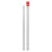 Ravnilo M&G 50 cm, dvojna skala, aluminij