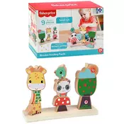 Fisher Price drvene uklapalice 9pcs 72029A