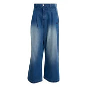 ADIDAS ORIGINALS Elegantne kavbojke JEANS MID-RISE WIDE moder denim