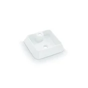 Bathco 4003 - Pultni umivalnik GALICIA 40x40 cm porcelan/bela