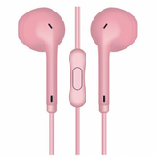 PLATINET FH770 Macaroon žičane slušalice s mikrofonom, ružičaste