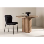 Venture Design Jedilna miza Olivia 110x75 cm rjava