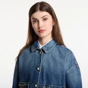 Tommy Hilfiger Jeans jakna WW0WW50962 Modra Regular Fit