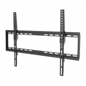 Stenski nagibni TV nosilec 37-70 MANHATTAN, 35kg, naklon 0° do 8°, črne barve, ultra tanek