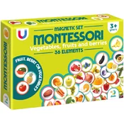 Montesori set sa magnetima voce i povrce 36pcs ( 104/200272 )