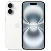 APPLE obnovljen pametni telefon iPhone 16 8GB/128GB, White
