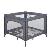 Kikka Boo prenosiva ogradica Enjoy premium Africa Grey
