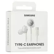 SAMSUNG original SLUŠALKE AKG EO-IC100BWE Type C vtič - EU Blister - bele