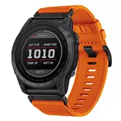 Silikonski pas Techsuit W070 za Garmin Fenix 3/3 HR/5X/5X Plus/6X/6X Pro/7X/7X Pro Solar - orange blossom
