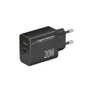 ESP Esperanza EZC105K mains charger 20W Black