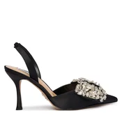 STEVE MADDEN Čevlji s peto in s paščki Lovie črna