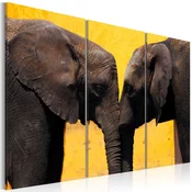 Slika - Elephant kiss 90x60