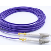 Opticki kabl LC/UPC - LC/UPC, OM4, 3m, Ljubicasti