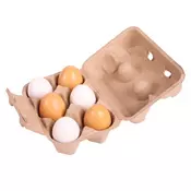 Bigjigs Toys Jajca v škatli 6 kosov