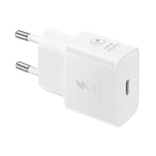 Polnilec za telefone Samsung EP-T2510NBE, originalni, brez kabla, črn, 25W