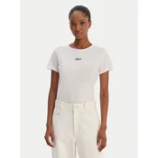 BOSS Majica Elove 50554696 Bela Slim Fit