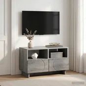vidaXL TV stojalo 60 x 34.5 x 40 cm Siva Sonoma Inženirski les