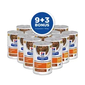 HILLs PD Canine Multicare Stew c/d, s piletinom, 354g, 9+3 BONUS