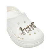 sponka za čevlje Crocs QUEEN CHAIN 10011704 Srebrna