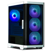 M4 BLACK mATX Mini Tower 4 Fans ARGB