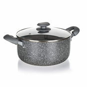 Banquet Lonec s površino GRANITE PR 18 x 8,5 cm, s steklenim pokrovom, komplet 2