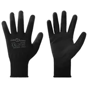Rukavice za rad 12 pcs Crna 10 / xl Poliester