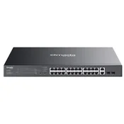 TP-Link Omada ES228GMP 28-port 26x Gigabit RJ45 24x PoE+ 2x Gigabit SFP Easy managed mrežno stikalo switch