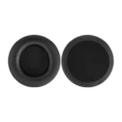 Nadomestne blazinice za ušesa za AKG K845BT, K545, K540, Spominska pena + PU usnje, Črne, 1 par