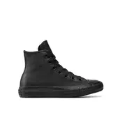 CONVERSE – all star usnjene monochrome ženske superge  2860 (črna, 37 1/2)