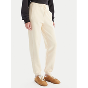 Patrizia Pepe Spodnji del trenirke 2P1720/J079 W405 Écru Regular Fit