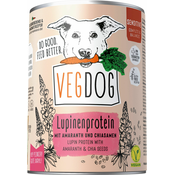 VEGDOG Mokra pasja hrana Sensitive - beljakovine volčjega boba - 400 g