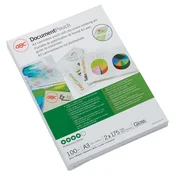GBC žepki za plastificiranje, A3, 75mic, 100/1