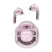 slomart slušalke tws acefast t8, bluetooth 5.3, ipx4 (roza)